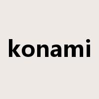 konami是什么意思