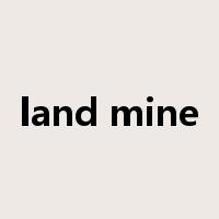 land mine是什么意思