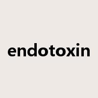endotoxin是什么意思