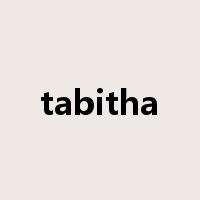 tabitha是什么意思