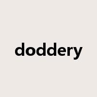 doddery是什么意思