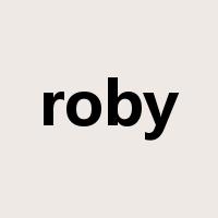 roby是什么意思