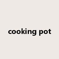 cooking pot是什么意思