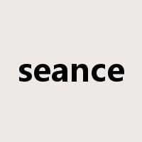 seance是什么意思