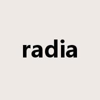 radia是什么意思