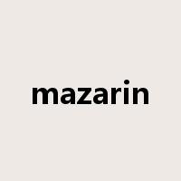 mazarin是什么意思