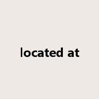 located at是什么意思