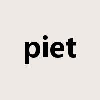 piet是什么意思