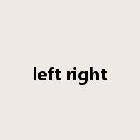 left right是什么意思