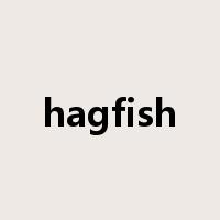 hagfish是什么意思