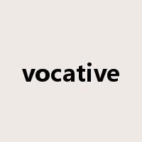 vocative是什么意思