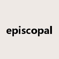 episcopal是什么意思