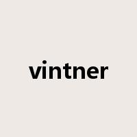 vintner是什么意思