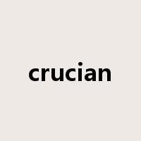 crucian是什么意思