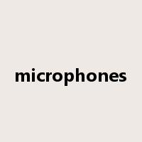 microphones是什么意思