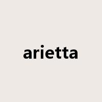 arietta是什么意思