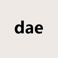dae是什么意思