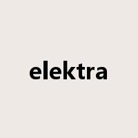 elektra是什么意思