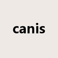 canis是什么意思