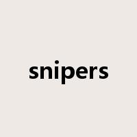 snipers是什么意思