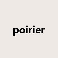 poirier是什么意思