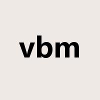 vbm是什么意思
