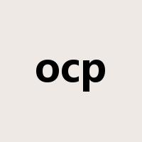 ocp是什么意思