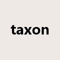 taxon是什么意思
