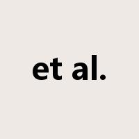 et al.是什么意思