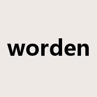 worden是什么意思