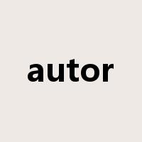 autor是什么意思