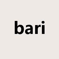 bari是什么意思