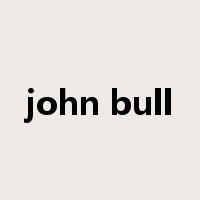 john bull是什么意思