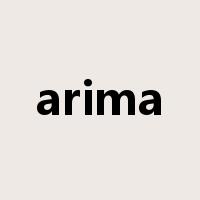 arima是什么意思