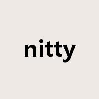 nitty是什么意思