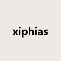 xiphias是什么意思