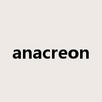 anacreon是什么意思