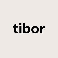tibor是什么意思