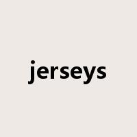 jerseys是什么意思