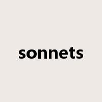 sonnets是什么意思