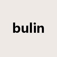 bulin是什么意思