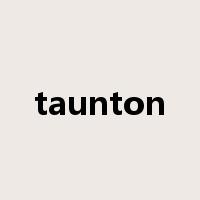 taunton是什么意思