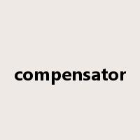 compensator是什么意思