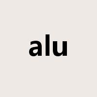 alu是什么意思