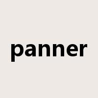 panner是什么意思