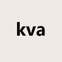 kva是什么意思