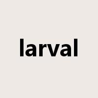 larval是什么意思