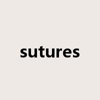 sutures是什么意思
