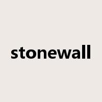 stonewall是什么意思