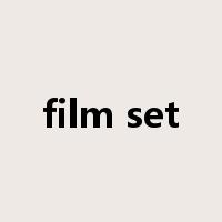 film set是什么意思